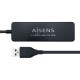 AISENS Hub USB 2.0, Tipo A/M